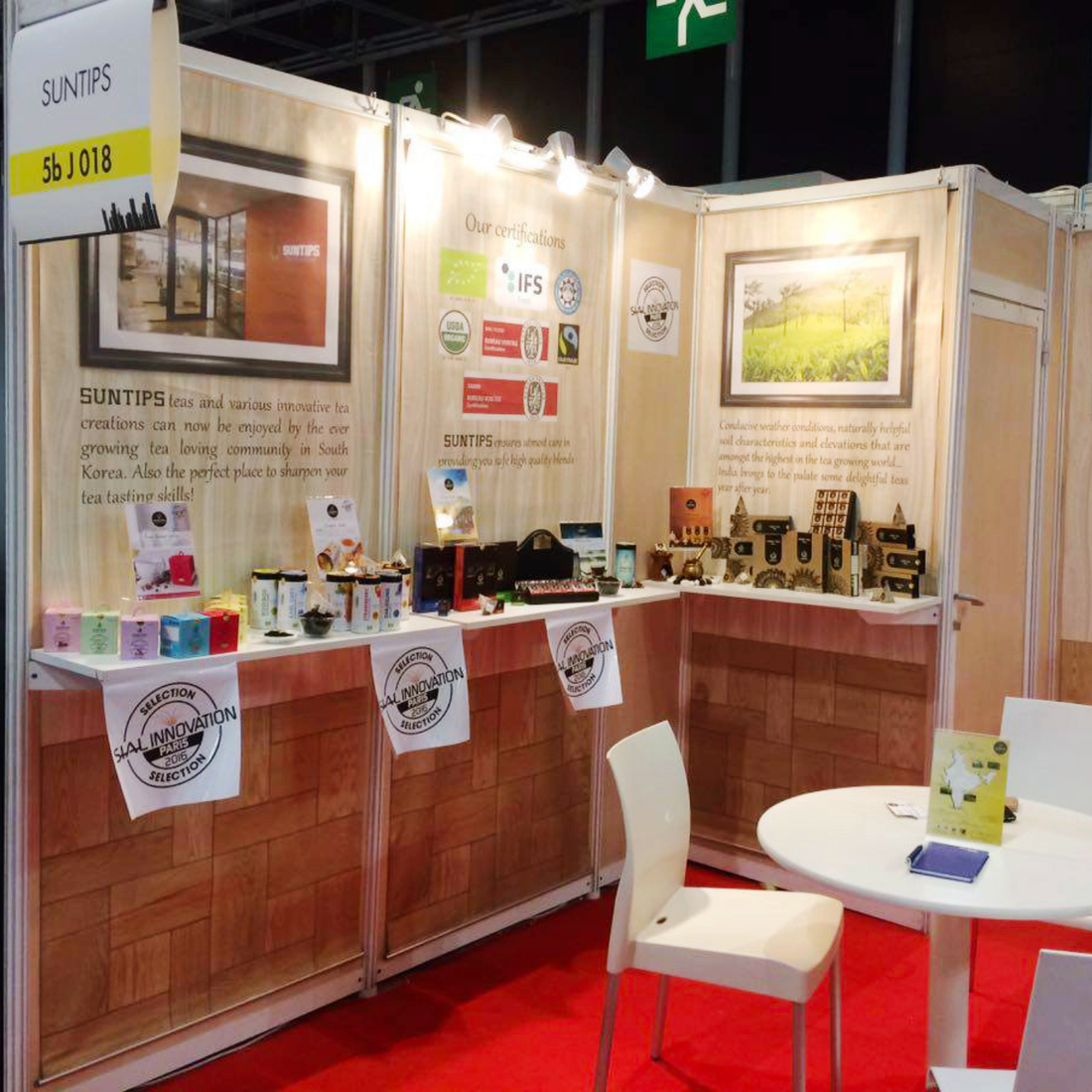 Suntips Tea at SIAL Paris 2016 | Global Food Innovation Expo