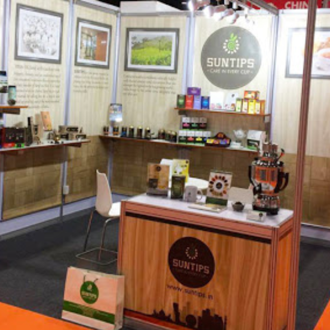 Suntips Tea at International Exhibition 2019 | Global Presence