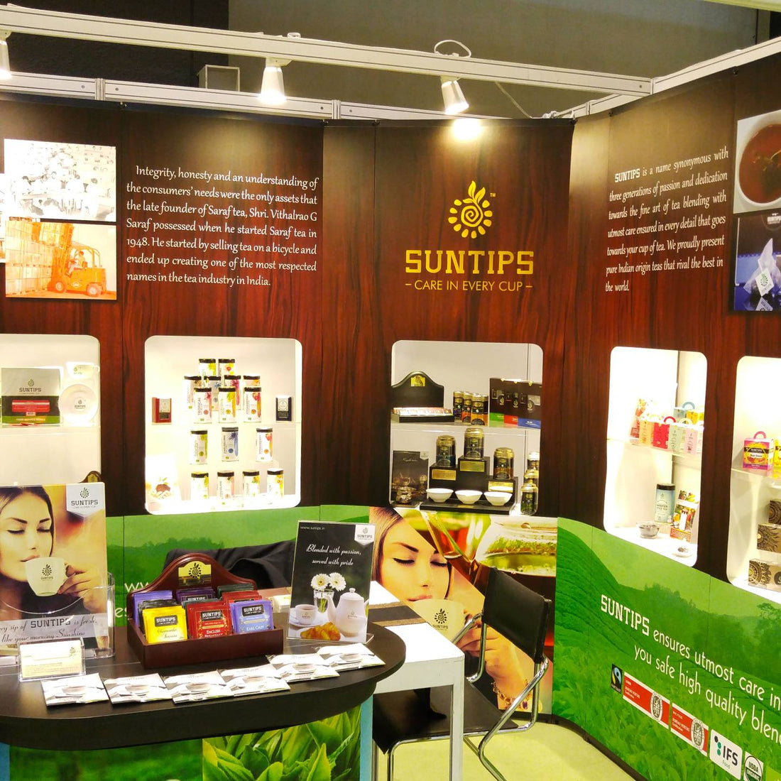 Suntips Tea @ Hong Kong International Tea Fair 2015